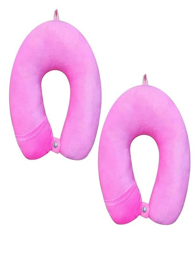 BREDA Versatile Travel Neck Pillow, Travel Essential Neck Support & Comfort for Flights, Cars | Neck Pain Relief & Sleeping Car Cushions Comfort Travel Accessories, Air Pillow, Neck Rest - Image 1